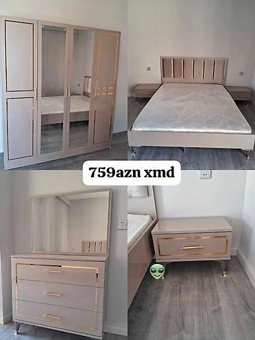 modern stol stullar: İkinəfərlik çarpayı, Yeni — 1