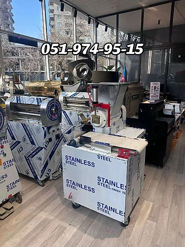Оборудование для ресторанов, кафе: Kündə kəsən 
İran istehsalı
80-140 qram aralığı kündə kəsir
0 fazadır — 6