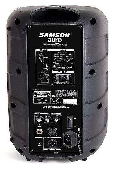 blu ray disk: Samson auro d208 aktiv speaker Amerikanin Samson firmasina mexsus — 2