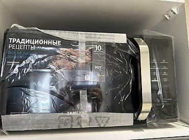 keramika peci: Samsung mikrodalğalı soba - Brend: Samsung - Korpus: qara, ön paneldə — 1