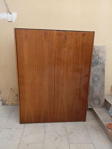 borular: İki qapılı taxta geyim dolabı - Material: təbii ağacdan (şpon — 4
