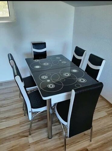 Setovi stolova i stolica: Komplet sto i 6 stolica po akcijskoj ceni. 🔹Stolovi su izradjeni od — 9