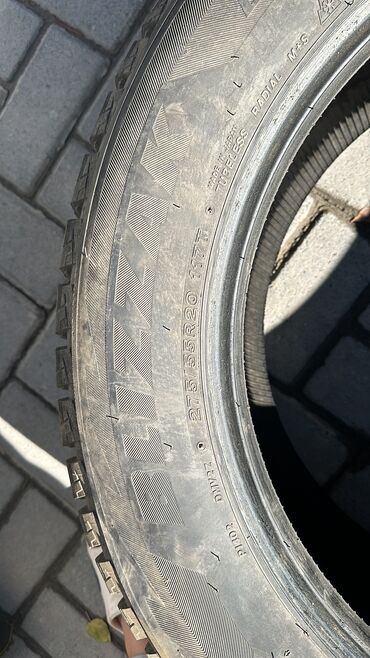 Шины: Шины 275 / 55 / R 20, Зима, Б/у, Комплект, Внедорожные (АТ/МТ), Bridgestone