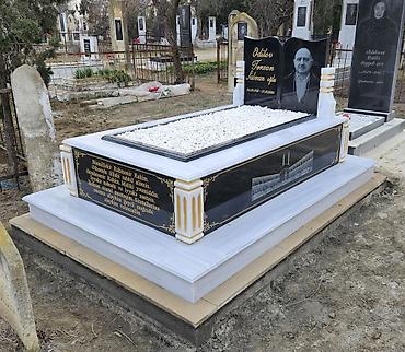 məzar daslari: \•,Müxdəlif forma ölcüdə məzar daşı.Çatdırılma ray.onlarada mümkündür — 8