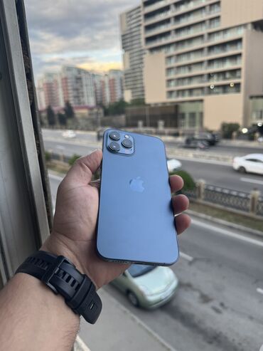 iphone 12 pro max qiymeti 128: IPhone 12 Pro Max, 128 GB, Blue Titanium, Face ID, Simsiz şarj, Barmaq izi