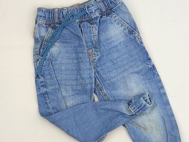 krótkie spodenki gym glamour: Jeans, H&M, 2-3 years, 92/98, condition - Very good