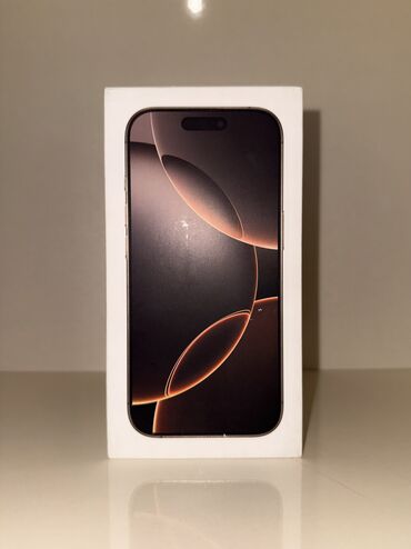 Mətbəx texnikası: IPhone 16 Pro, Desert Titanium