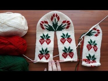 Dəstlər: Məhsul: Əl işi toxunma dəsti və naxışlı corab/başmaqlar Təsvir: - — 13