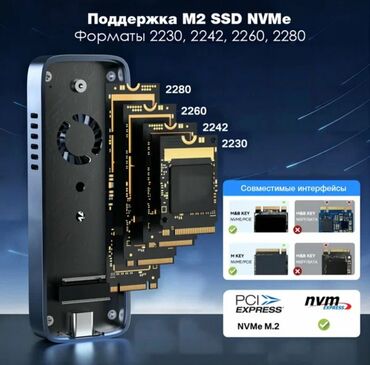 Другие комплектующие: Внешний бокс ACASIS Air Box для твердотельных накопителей М.2 NVMe — 4