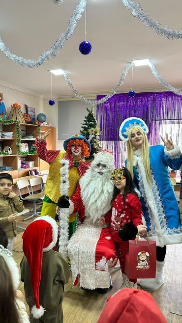 Animatorlar: Yeni il şənlikləri üçün animator xidməti - Şən Baba, Qar qız və — 6