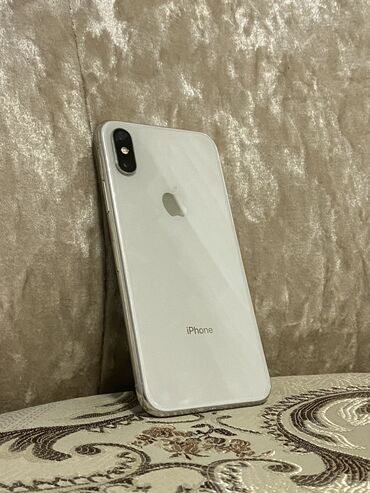 телефон а52: IPhone Xs, Б/у, 64 ГБ, Белый, 82 %