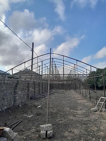 metal konstruktor: Naves /istixana üçün metal karkas konstruksiya. 7 metr uzunu 1.50 — 1