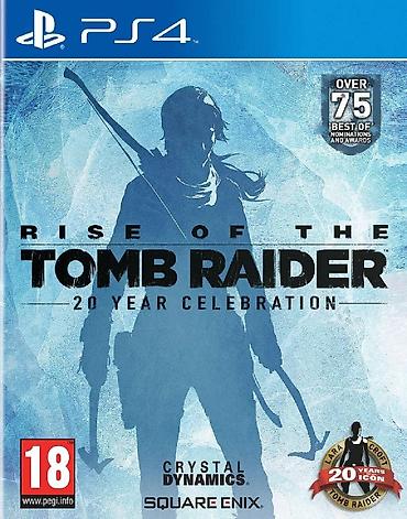 tomb rider: PS4 oyun diski: Rise of the Tomb Raider – 20 Year Celebration - — 1