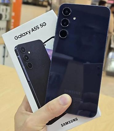 samsung s 10 plus qiymeti: Samsung Galaxy A55 5G, 256 GB, rəng - Qara, Sənədlərlə — 1