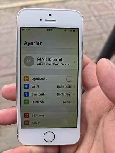 Apple iPhone: IPhone SE, Ağ, Barmaq izi — 3