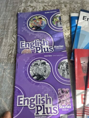 правило для штукатурки: Учебные пособия English Plus Starter Student's Book и Workbook, второе