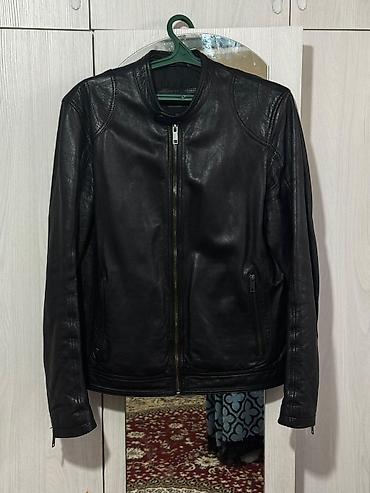 Куртки: Мужская кожаная куртка UF4M (Urban Fashion For Men) - Материал — 1