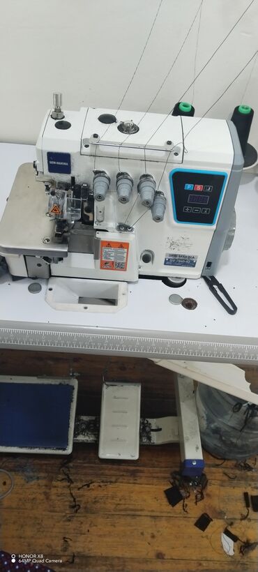 işlənmiş tikiş maşınları: Швейная машина Sew, Б/у,Электромеханическая, 4-нитка, Самовывоз