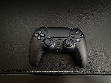 PlayStation 5 üçün DualSense simsiz idarəetmə pultu – qara rəng ela