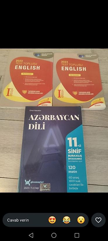 Testlər: Azərbaycan dili Testlər 11-ci sinif, DİM, 1-ci hissə — 2