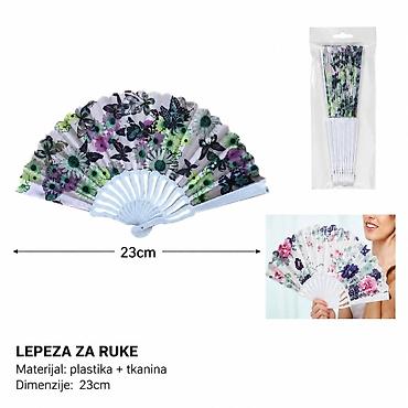 KMT Plastični sa printom 297379 – Lepeza za ruke Elegantna sklopiva