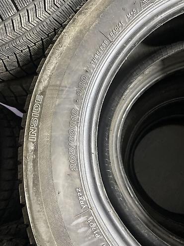 6000: Шины 205 / 60 / R 16, Зима, Б/у, Пара, Легковые, Япония, Bridgestone — 2