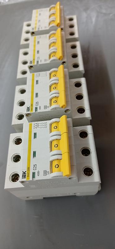 Elektrik avtomatlar: Siemens Elektrik avtomat, 3 faza, 380 Vt, Zəmanətli — 8
