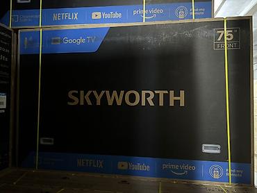 google: Телевизоры skyworth 75q66g и 190 см 75" 4k (google tv) - описание: с — 4
