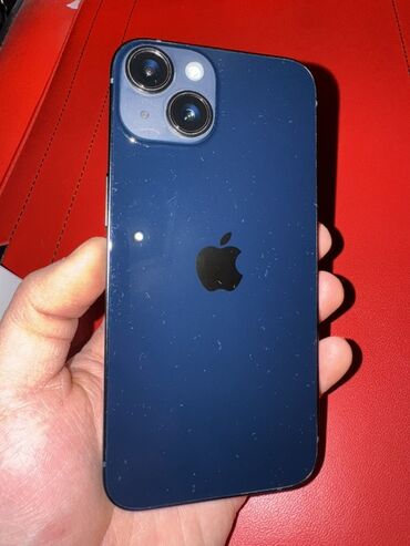 купить айфон 14 бу: IPhone 14, Б/у, 256 ГБ, Синий, Коробка, 88 %