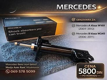 Opruge: OPRUGE MERCEDES A KLASA PREDNJE W169 2GOD | ⭐Mercedes A klasa — 4