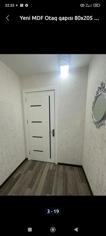 Otaq qapıları: Qonaq otağı üçün Yeni Otaq qapısı 90x205 sm Zəmanətli, Ödənişli quraşdırma, Pulsuz çatdırılma — 16