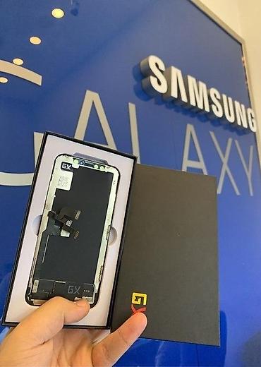 Telefon ehtiyat hissələri: "Apple iPhone X" ekranı Apple iphone üçün Original və Gx ekranlar — 1
