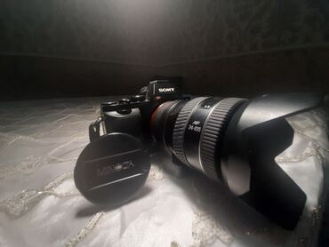 фотоапарат зеркалка in Кыргызстан | ФОТОАППАРАТЫ: Срочно продаю фотоапарат sony a7 + объектив minolta 24-105 В комплекте