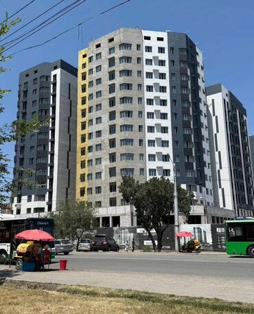 тоголок молдо фрунзе: 1 комната, 39 м², Элитка, 13 этаж, ПСО (под самоотделку)