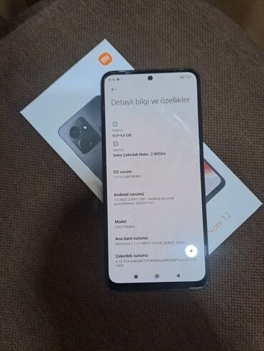 xiaomi redmi note 9 qiymeti: Xiaomi Redmi Note 12, 128 GB