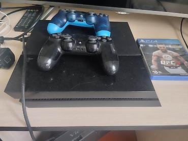14 iphone: PlayStation 4 (Fat) в комплекте 2 джойстика, пс прошитая, имеются — 1