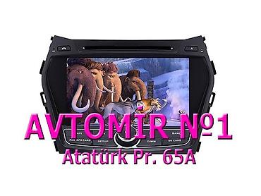 Мониторы: Hyundai santafe 2013 ucun dvd-monitor 🚙🚒 ünvana və bölgələrə — 1