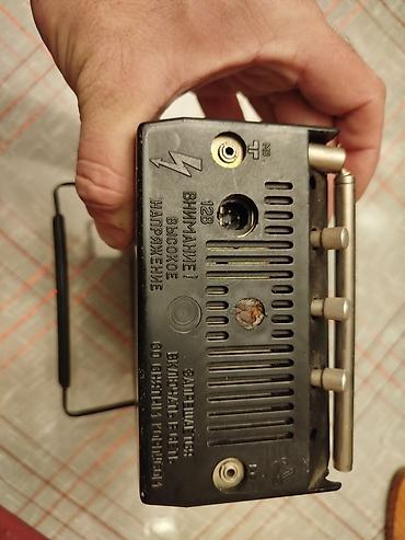 Televizori: Retro televizor stari mali tv. Nepoznato stanje. Dijagonala ekrana — 7