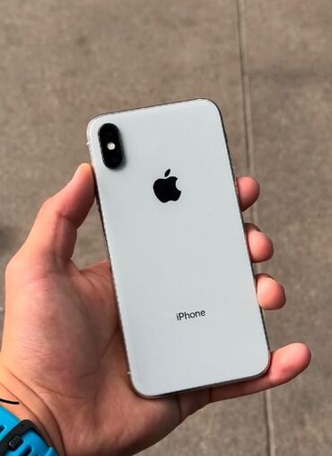 iphone x qiymeti kreditle: IPhone X, 64 GB, Ağ