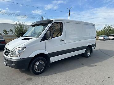 солярка оптом: Mercedes-Benz Sprinter фургон (средний база, высокие борта), белый — 1