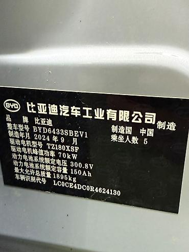 byd диски: BYD Yuan Plus: 2024 г., Робот, Электромобиль, Кроссовер — 10