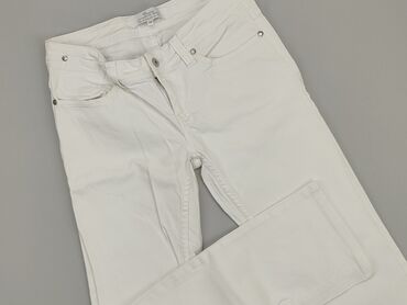 białe jeansy mom fit: Jeansy, M, stan - Dobry