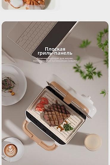 Электрогрили: Многофункциональная вафельница,сэндвичница Mollyestelle с тремя — 2