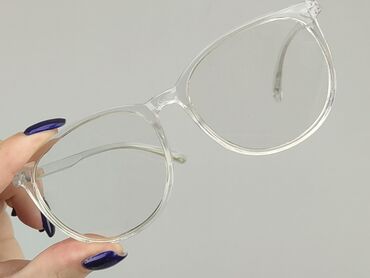 Glasses: Glasses, Transparent, Round design, condition - Good