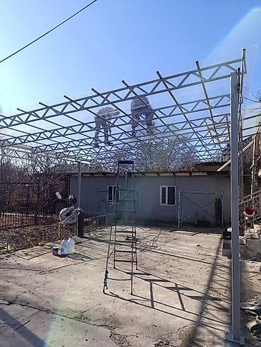 ремонт козырька балкона: Сварка | Козырьки Доставка, Гарантия, Бесплатная смета — 8