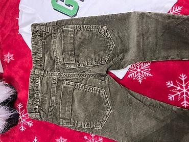 ugg bakü: 2-3 yashli oglan ushaqi ucun benetton brendinden velvet shalvar — 3