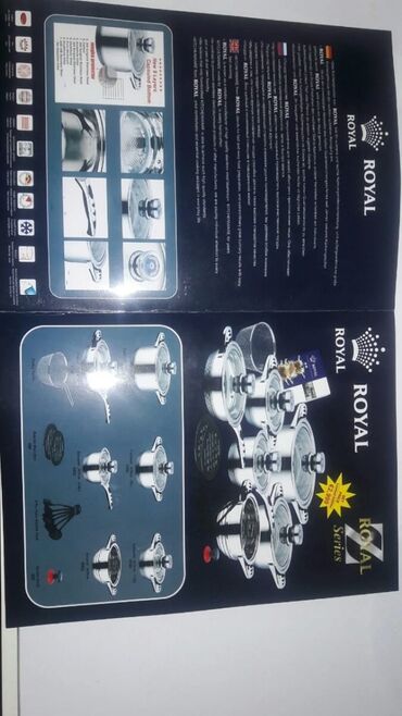 Tava-qazan dəstləri: Gazan desti(istehsalci olke-Germaniya"Royal") Nabor — 4