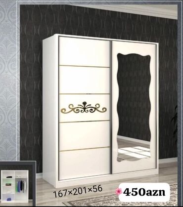 дешевый шкаф купе: Гардеробный шкаф, Новый, 2 двери, Купе, Прямой шкаф, Турция