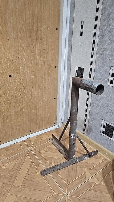 Металлические трубы: Metal boru bükmə dayağı / rulon dayağı - Material: qalın divarlı — 3