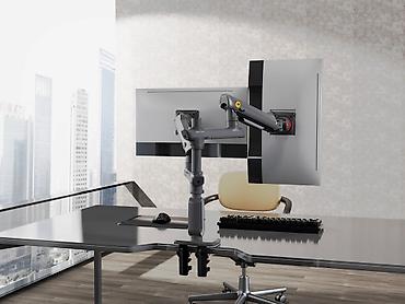 monitor arm: Monitor ARM NB Ergonomic D9C Gaming / Dual – böyük, geniş (Ultrawide) — 2